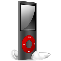 iPod Nano black and red off