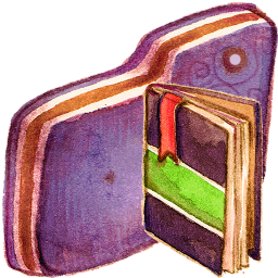 Notebook Violet Folder