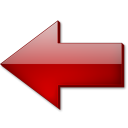 Fleche gauche rouge