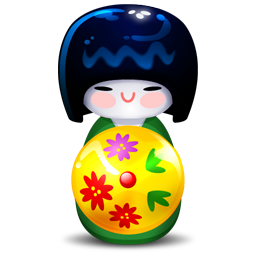Kokeshi green