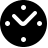 Clock black
