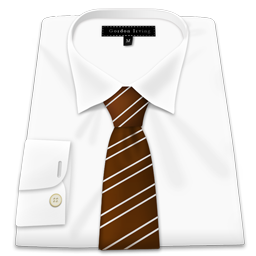 Shirt Brown Tie