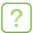 Question Button green