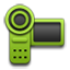 Video Camera green