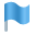 Flag Mark Blue