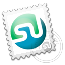 Grey Stumbleupon stamp