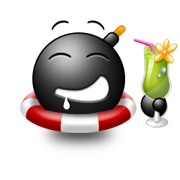 Cocktail emoticon