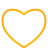 Heart yellow