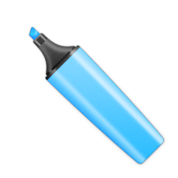 Marker Stabilo Blue