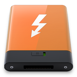 HDD Orange Thunderbolt W