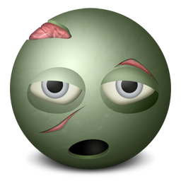 Zombie emoticon
