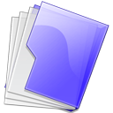 Folder Purple