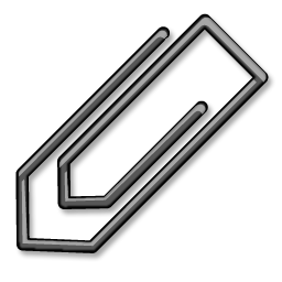 Paperclip2 black