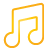 Music yellow