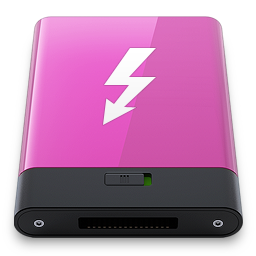 HDD Pink Thunderbolt W