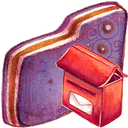 Mailbox Violet Folder