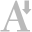 Font Down UI
