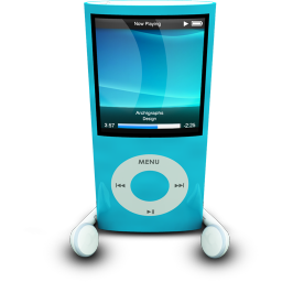 Blue iPod Nano