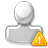 Person white warning