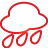 Weather Rain red