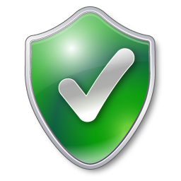 Checked shield green