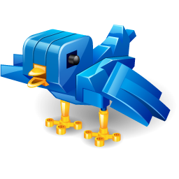Twitter robot bird
