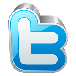 Twitter metal block