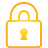 Lock yellow