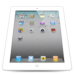 iPad 2 White Perspective