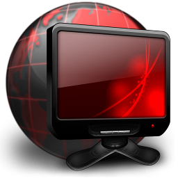 Network Places black red