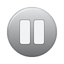 button grey pause