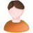 User male white orange