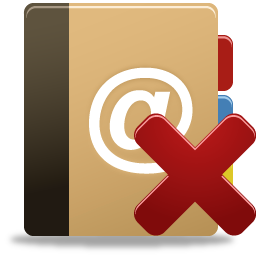 Addressbook remove