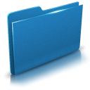 Folder blue