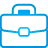 Briefcase blue