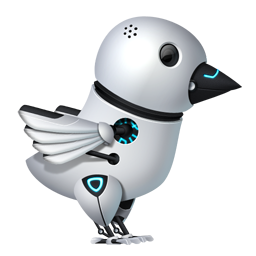 Futuristic Twitter Bird