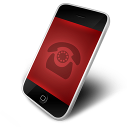 Phone red