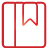 Book Bookmark red