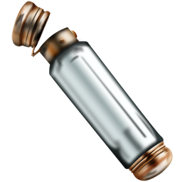 Sample vial empty