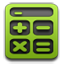 Calculator green