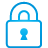 Lock blue