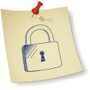 Padlock locked