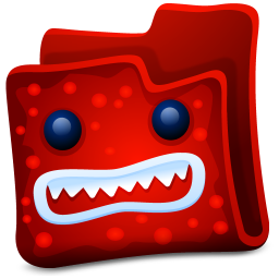 Creature Red Folder