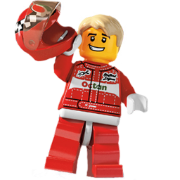 Lego Racecar Driver