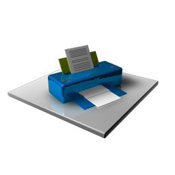 Printer Blue