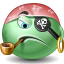 Pirate emoticon