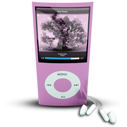 Pink iPod 4rth Generation
