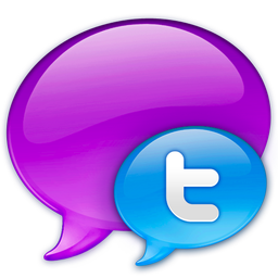 Small Twitter Logo in Blue