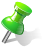 Green pin