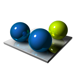 Blue Green Spheres